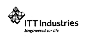 ITT INDUSTRIES ENGINEERED FOR LIFE logo
