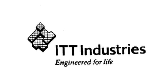 ITT INDUSTRIES ENGINEERED FOR LIFE logo