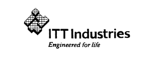 ITT INDUSTRIES ENGINEERED FOR LIFE logo