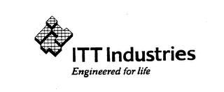 ITT INDUSTRIES ENGINEERED FOR LIFE logo