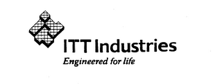 ITT INDUSTRIES ENGINEERED FOR LIFE logo
