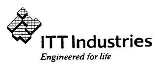 ITT INDUSTRIES ENGINEERED FOR LIFE logo