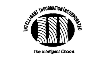 ITT INTELLIGENT INFORMATION INCORPORATED THE INTELLIGENT CHOICE logo