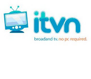 ITVN BROADBAND TV. NO PC REQUIRED. logo