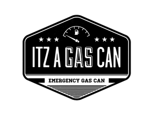 ITZ A GAS CAN EMERGENCY GAS CAN logo