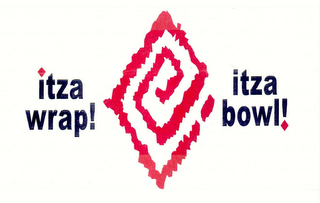 ITZA WRAP! ITZA BOWL! logo