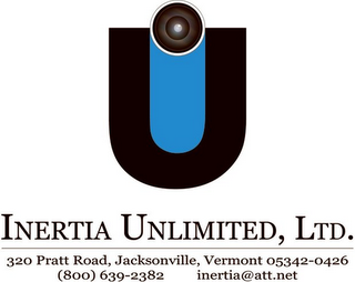 IU INERTIA UNLIMITED, LTD. 320 PRATT ROAD, JACKSONVILLE, VERMONT 05342-0426 (800) 639-2382 INTERIA@ATT.NET logo
