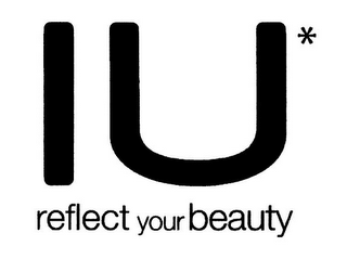 IU RELFECT YOUR BEAUTY logo