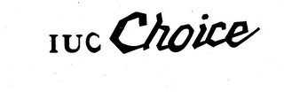 IUC CHOICE logo