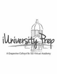 IUNIVERSITY PREP A GRAPEVINE-COLLEYVILLE ISD VIRTUAL ACADEMY logo