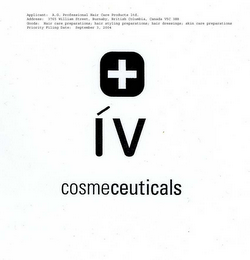 IV COSMECEUTICALS logo