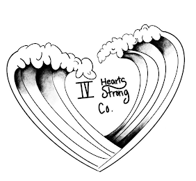 IV HEARTS STRONG CO. logo