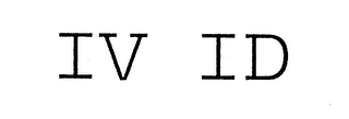 IV ID logo