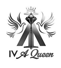 IV IV A QUEEN logo