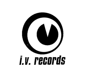 I.V. RECORDS logo