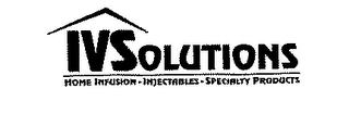 IV SOLUTIONS HOME INFUSION INJECTABLES SPECIALTY PRODUCTS logo