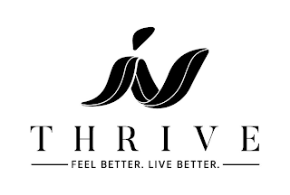 IV THRIVE FEEL BETTER. LIVE BETTER. logo