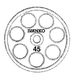 IVANKO 45 logo