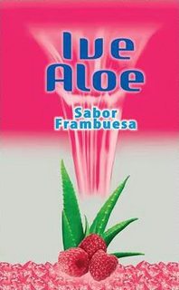IVE ALOE SABOR FRAMBUESA logo