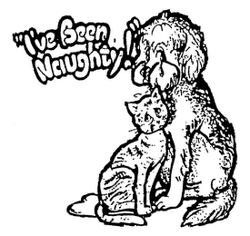 "I'VE BEEN NAUGHTY!" logo