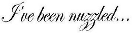 I'VE BEEN NUZZLED... logo
