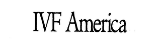 IVF AMERICA logo