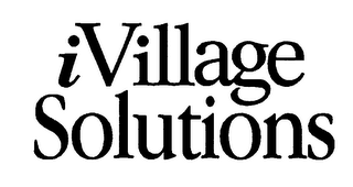 IVILLAGE SOLUTIONS logo