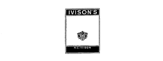 IVISON'S R.C. IVISON logo