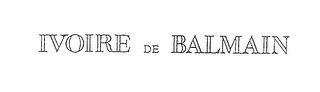IVOIRE DE BALMAIN logo