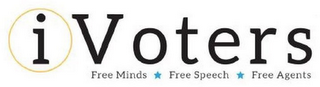 IVOTERS FREE MINDS FREE SPEECH FREE AGENTS logo