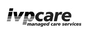 IVPCARE MANAGED CARE SERVICES logo