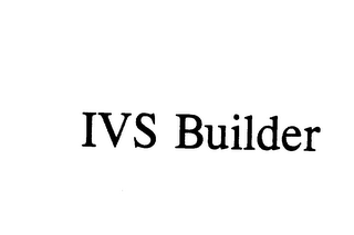 IVS BUILDER logo