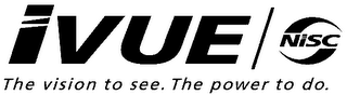IVUE/NISC THE VISION TO SEE. THE POWER TO DO. logo