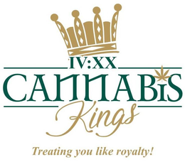 IV:XX CANNABIS KINGS TREATING YOU LIKE ROYALTY! logo