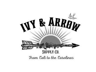 IVY & ARROW SUPPLY CO. FROM CALI TO THE CAROLINAS logo