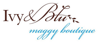 IVY & BLU MAGGY BOUTIQUE logo