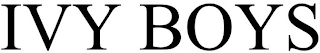 IVY BOYS logo