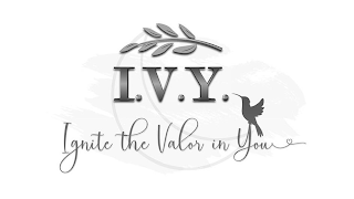 I.V.Y. IGNITE THE VALOR IN YOU logo