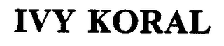 IVY KORAL logo