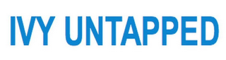 IVY UNTAPPED logo