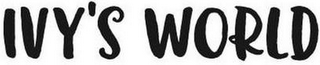 IVY'S WORLD logo