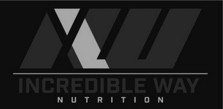 IW INCREDIBLE WAY NUTRITION logo