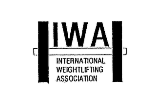 IWA INTERNATIONAL WEIGHTLIFTING ASSOCIATION logo