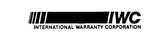 IWC INTERNATIONAL WARRANTY CORPORATION logo