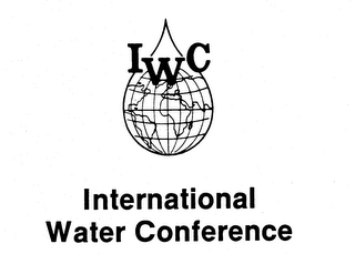 IWC INTERNATIONAL WATER CONFERENCE logo