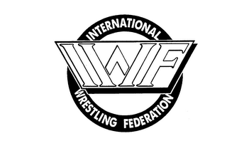 IWF INTERNATIONAL WRESTLING FEDERATION logo