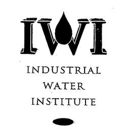 IWI INDUSTRIAL WATER INSTITUTE logo