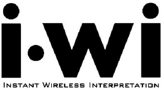 I·WI INSTANT WIRELESS INTERPRETATION logo