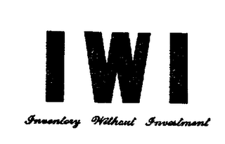IWI INVENTORY WITHOUT INVESTMENT logo