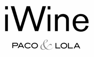 IWINE PACO & LOLA